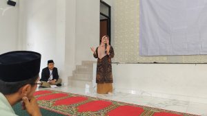 Sambutan Dosen Pembimbing Lapangan (DPL), Dr. Nasichah, M.A.(Sumber: Redaksi SatuImpresi)