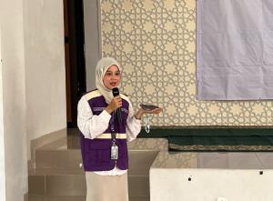 Koordinator Program Kerja KKN 122 Abyudaya, Dina Maulida Rahman (Sumber: Redaksi SatuImpresi)